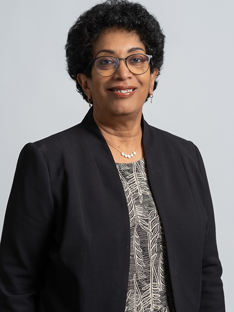 Portrait photograph of staff member, Dilanthi Amaratunga